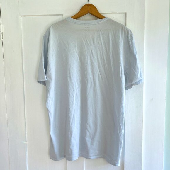 Vince Pima Cotton V-Neck Tee - Picture 4 of 5